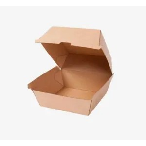 ENVASE BURGUER KRAFT 140X140X100CM 400U