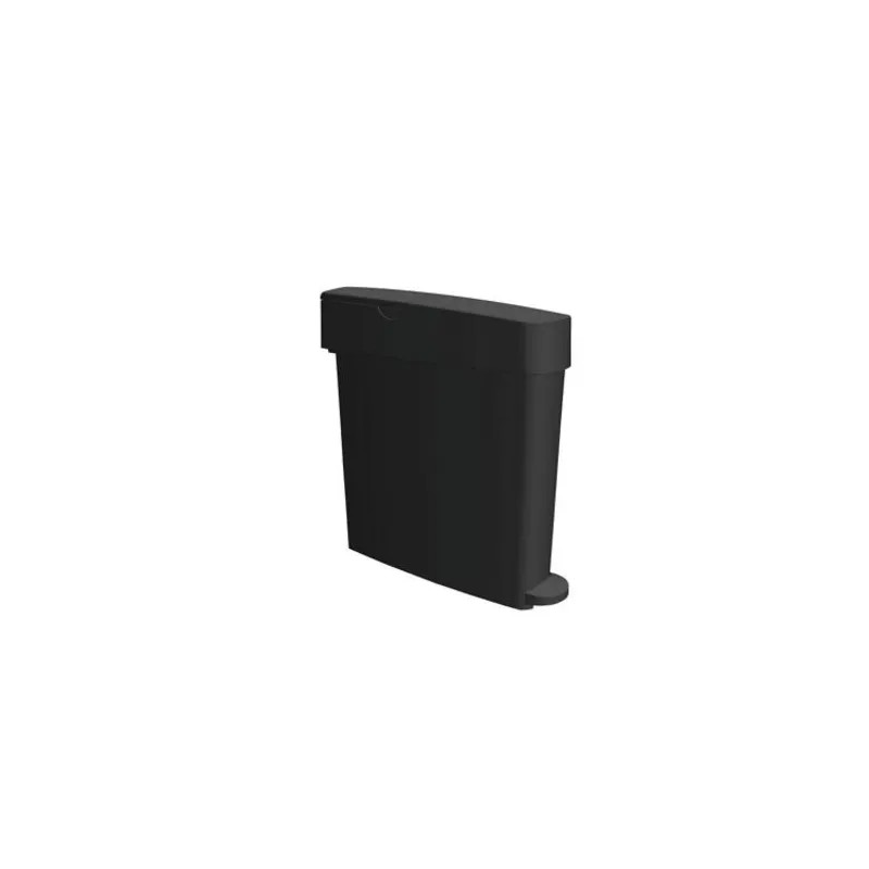 CONTENEDOR COMPRESERO SANICARE NEGRO 22L