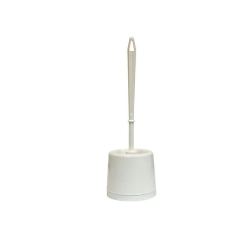 Escobillero completo color blanco para WC