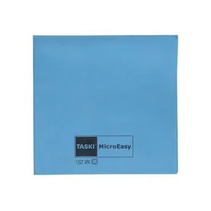TASKI MicroEasy 5unid - 38 x 37 cm - Azul - Bayeta de microfibra versátil y ligera