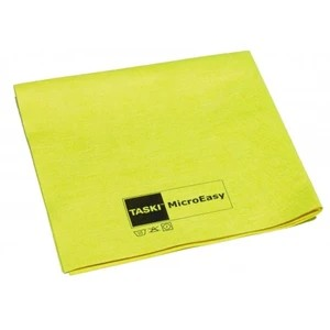 TASKI MicroEasy 5unid - 38 x 37 cm - Amarillo - Bayeta de microfibra versátil y ligera
