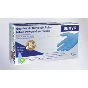 Guantes de Nitrilo Azul Extra Sanyc