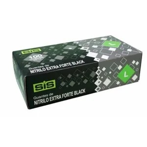 GUANTES NITRILO EXTRAFORTE NEGRO S 100U