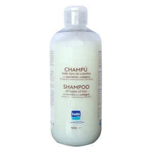 Champú cuidado total para todo tipo de cabello.